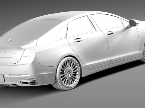 MKZ 2013 3D Model