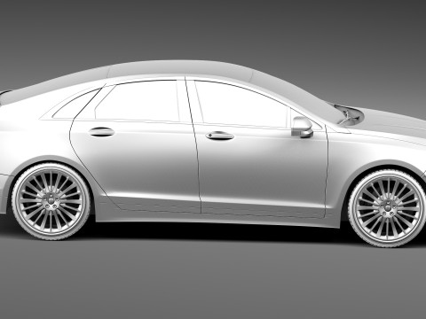 MKZ 2013 Model 3D