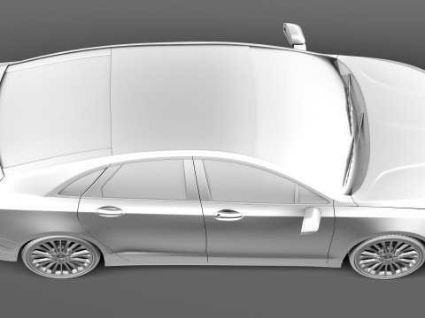MKZ 2013 Model 3D
