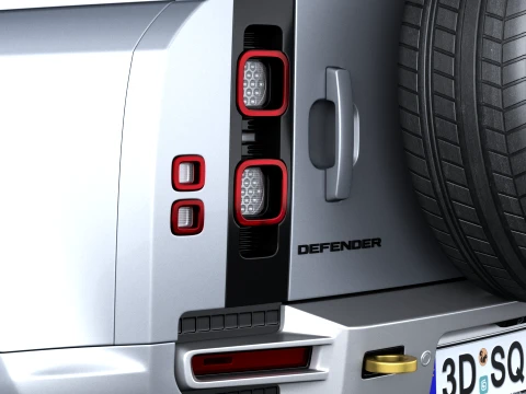 Land Rover Defender Vertex 2027 3D Model