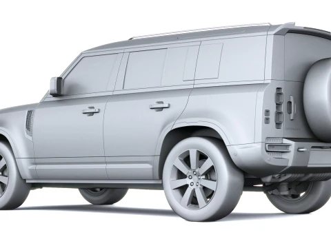 Land Rover Defender Vertex 2027 3D Model