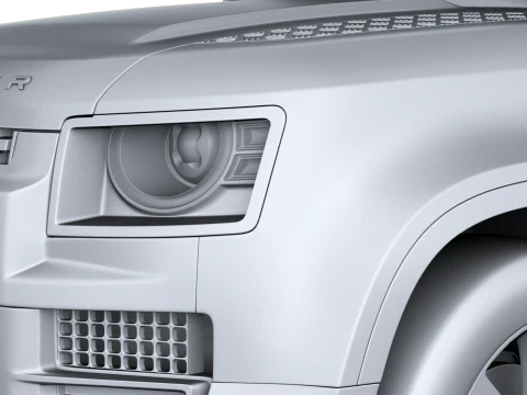 Land Rover Defender Vertex 2027 3D Model