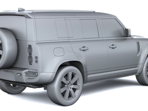 Land Rover Defender Vertex 2027 3D Model