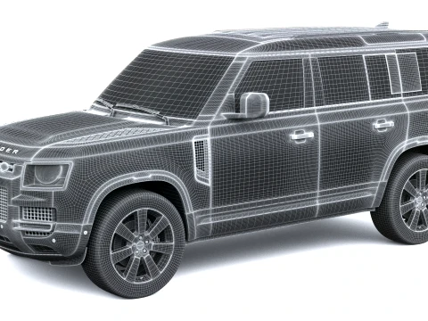 Land Rover Defender Vertex 2027 3D Model