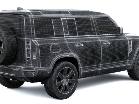 Land Rover Defender Vertex 2027 3D Model