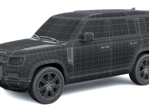 Land Rover Defender Vertex 2027 3D Model