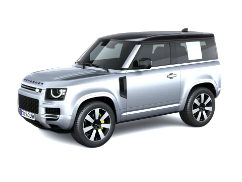 Land Rover Defender Vertex Short Cab 2027 3D Model