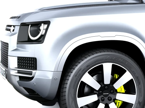 Land Rover Defender Vertex Short Cab 2027 3D Model