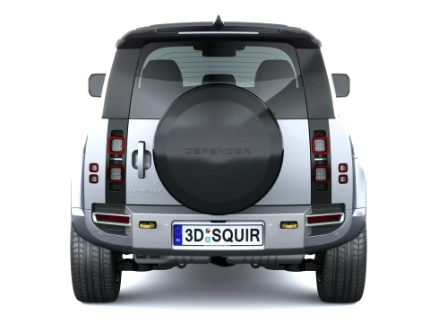 Land Rover Defender Vertex Short Cab 2027 3D Model