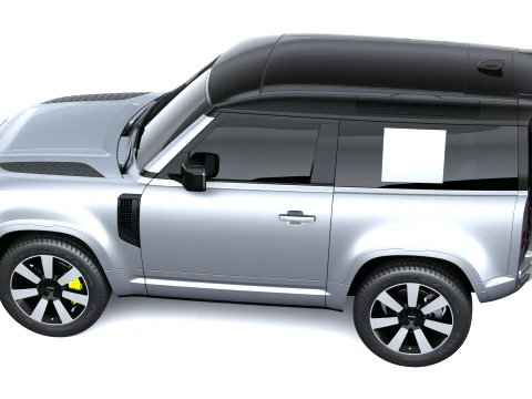 Land Rover Defender Vertex Short Cab 2027 3D Model