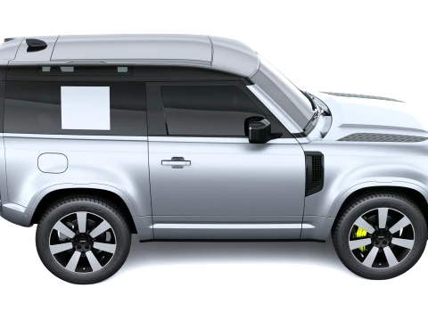 Land Rover Defender Vertex Short Cab 2027 3D Model