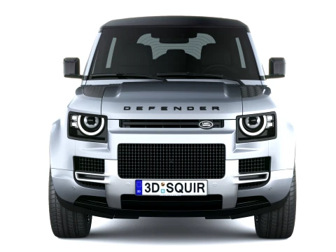 Land Rover Defender Vertex Short Cab 2027 3D Model