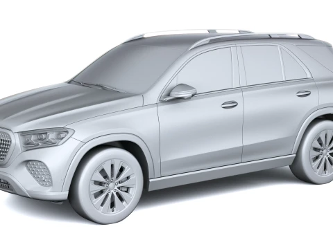 Mercedes-Benz GLE Basic 2027 3D Model