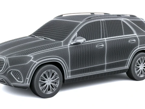 Mercedes-Benz GLE Basic 2027 3D Model