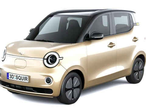 Wuling Hongguang Mini EV 2026 3D Model
