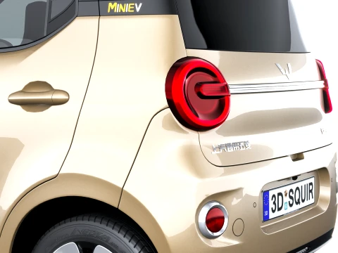 Wuling Hongguang Mini EV 2026 3D Model
