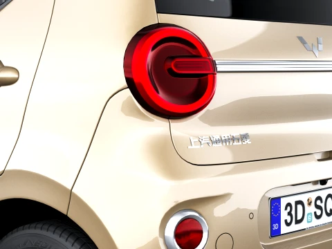 Wuling Hongguang Mini EV 2026 3D Model