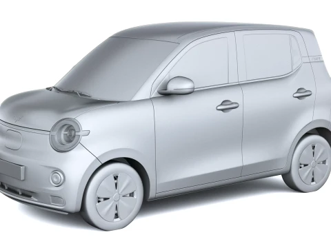 Wuling Hongguang Mini EV 2026 3D Model