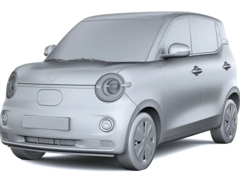 Wuling Hongguang Mini EV 2026 3D Model