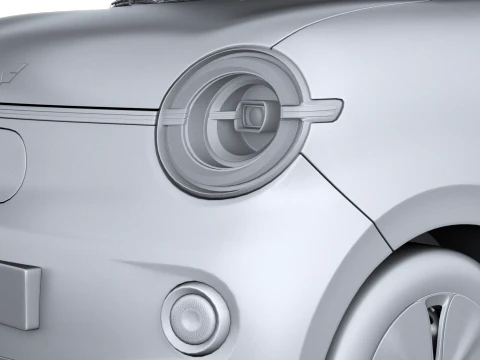 Wuling Hongguang Mini EV 2026 3D Model