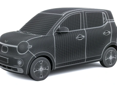 Wuling Hongguang Mini EV 2026 3D Model