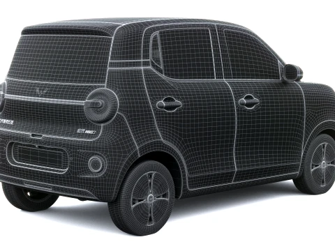 Wuling Hongguang Mini EV 2026 3D Model