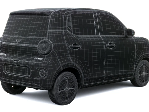 Wuling Hongguang Mini EV 2026 3D Model