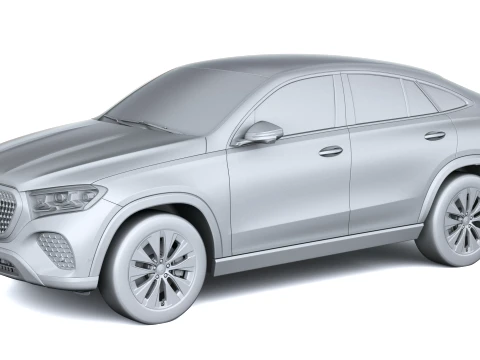 Mercedes-Benz GLE Coupe Basic 2027 3D Model