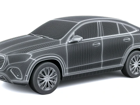 Mercedes-Benz GLE Coupe Basic 2027 3D Model