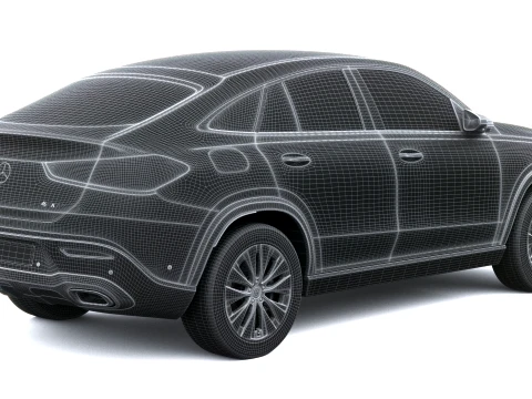 Mercedes-Benz GLE Coupe Basic 2027 3D Model
