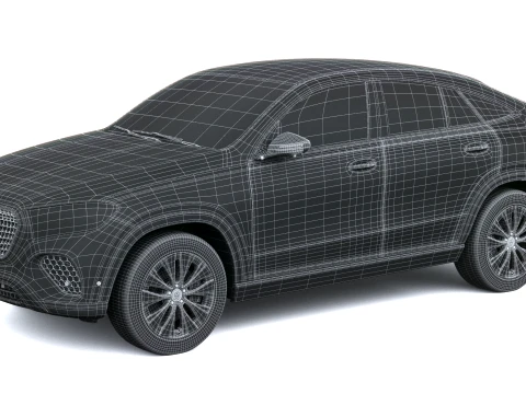 Mercedes-Benz GLE Coupe Basic 2027 3D Model