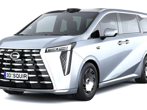 GAC M8 PHEV L 2026 3Dモデル