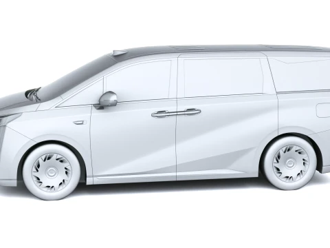 GAC M8 PHEV L 2026 3Dモデル