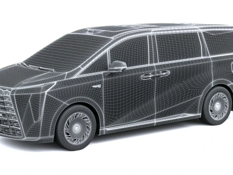 GAC M8 PHEV L 2026 3Dモデル