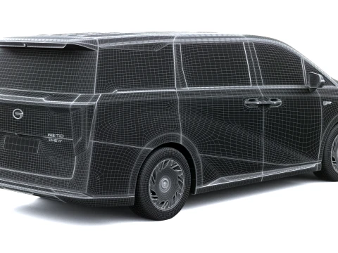 GAC M8 PHEV L 2026 3Dモデル
