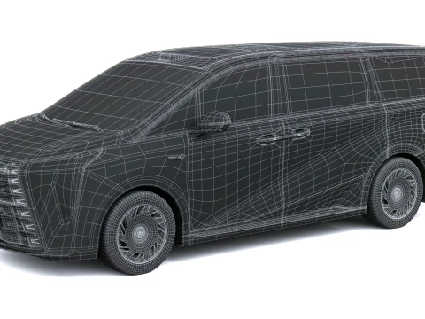 GAC M8 PHEV L 2026 3Dモデル
