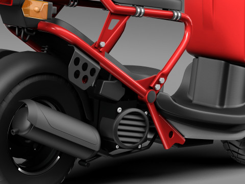 Honda Zoomer - Ruckus 2013 Modelo 3D