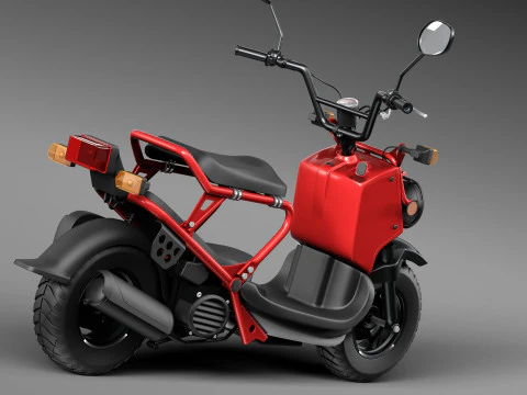 Honda Zoomer - Ruckus 2013 3D Model