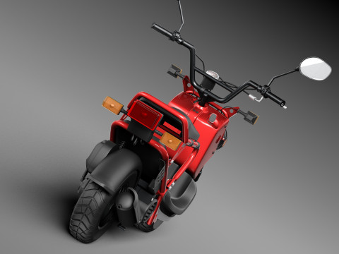 Honda Zoomer - Ruckus 2013 Modelo 3D