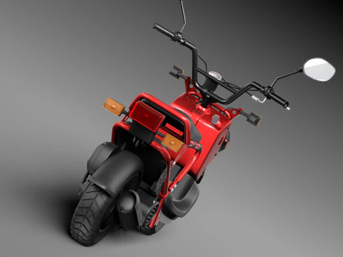 Honda Zoomer - Ruckus 2013 3D Model
