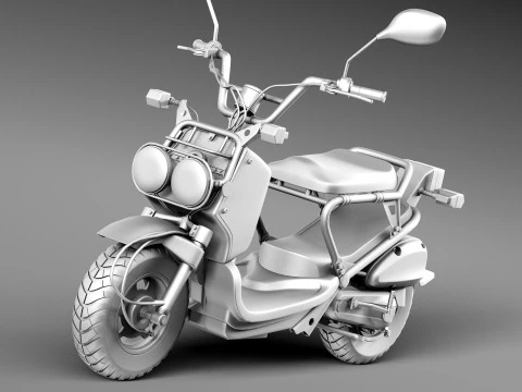 Honda Zoomer - Ruckus 2013 3D Model