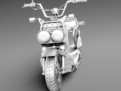 Honda Zoomer - Ruckus 2013 Modelo 3D