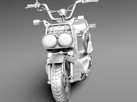 Honda Zoomer - Ruckus 2013 3D Model