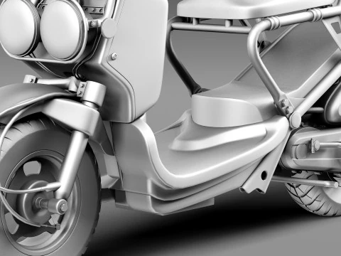 Honda Zoomer - Ruckus 2013 3D Model