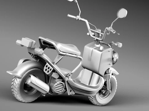Honda Zoomer - Ruckus 2013 3D Model