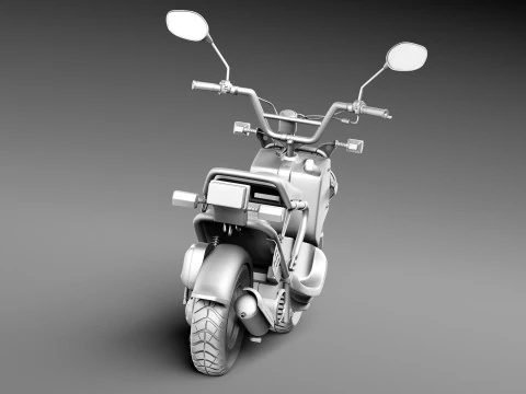 Honda Zoomer - Ruckus 2013 3D Model
