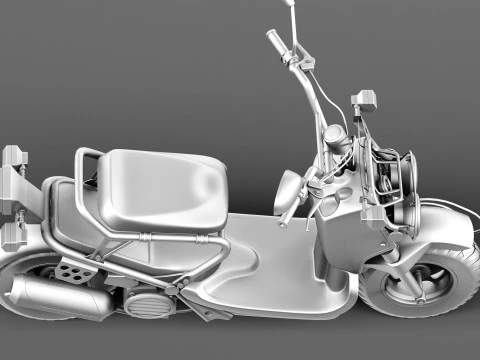 Honda Zoomer - Ruckus 2013 3D Model