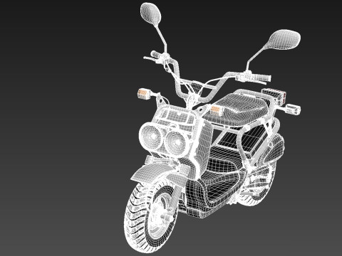 Honda Zoomer - Ruckus 2013 Modelo 3D