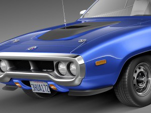Plymouth Road Runner GTX 1971-1975 Modèle 3D