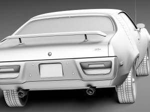 Plymouth Road Runner GTX 1971-1975 Modèle 3D